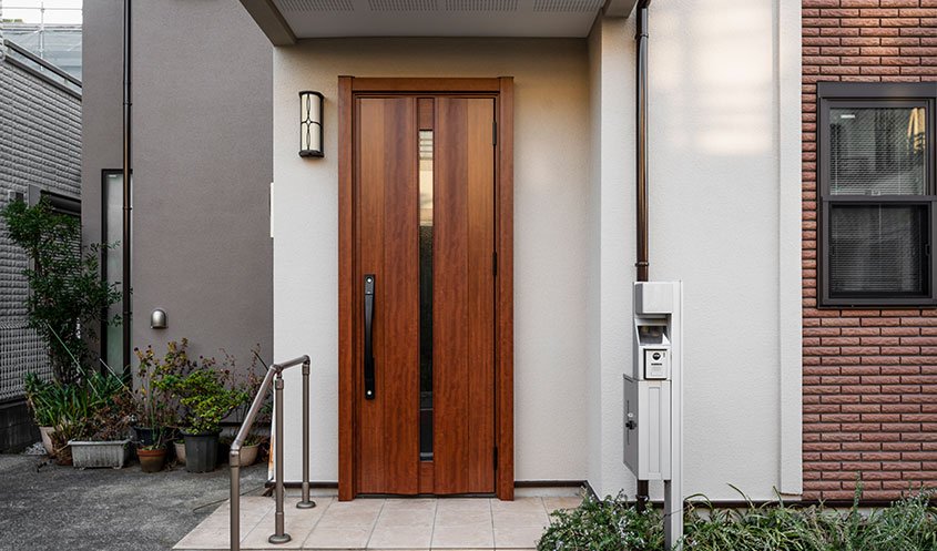 High-quality doors and windows made from wood, metal, glass, and aluminum with stylish hardware.